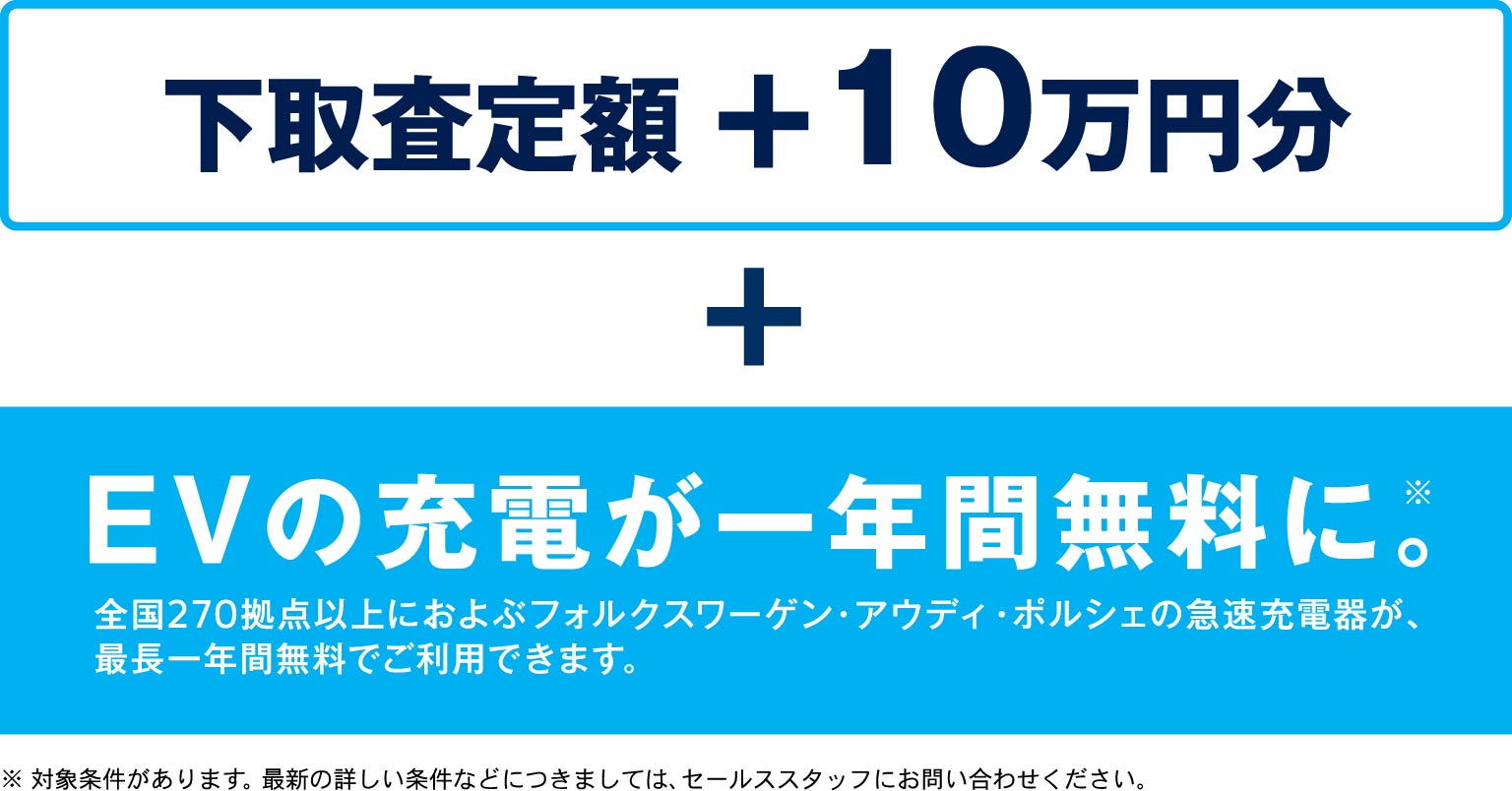 EVの充電が一年間無料に